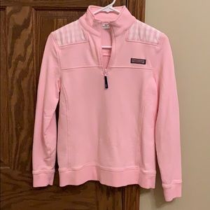 Pink gingham Shep shirt, size XS